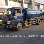 Thông hút bể phốt tại Bà Triệu giá rẻ, chất lượng