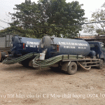 Dịch vụ hút hầm cầu tại Cà Mau chất lượng 0974.105.606