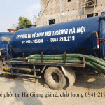 Hút bể phốt tại Hà Giang giá rẻ, chất lượng 0941.219.219