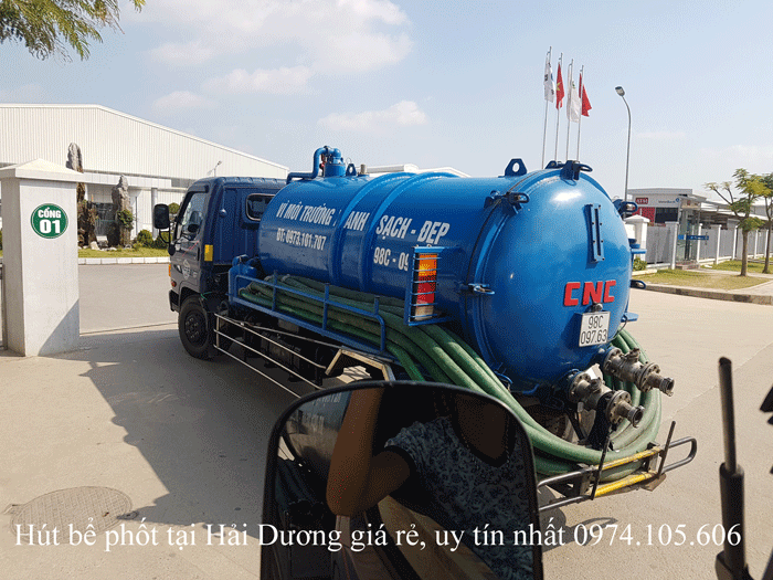 Hút Bể Phốt Tại Hải Dương Uy Tín, Giá Rẻ Nhất 0974.105.606