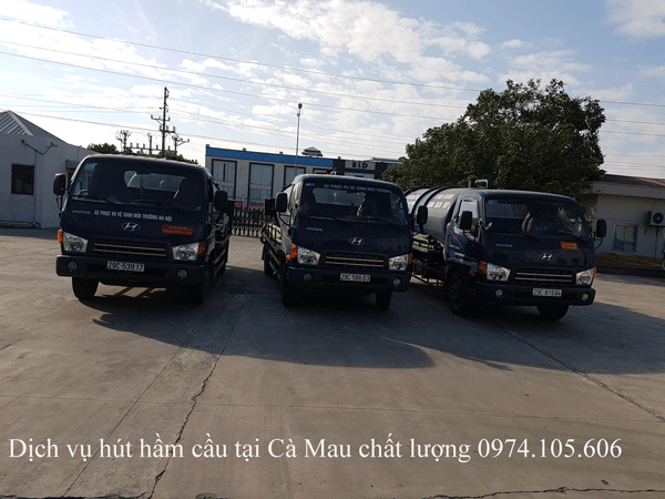 Hút hầm cầu tại Cà Mau chất lượng nhất