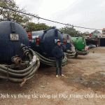 Dịch vụ thông tắc cống tại Đức Giang chất lượng