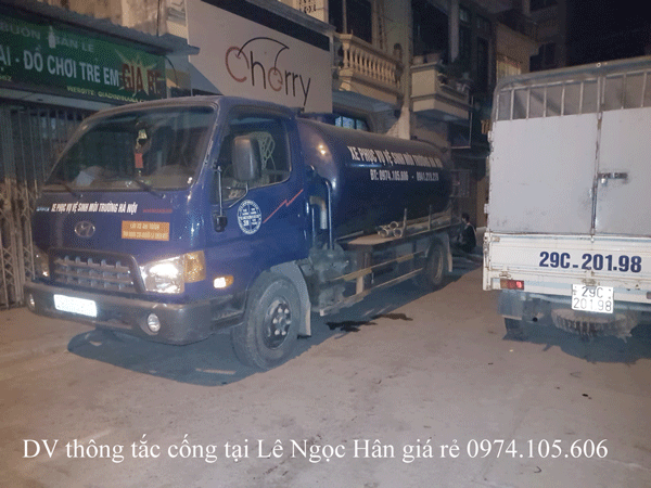 DV thông tắc cống tại Lê Ngọc Hân giá rẻ 0974.105.606