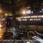 Hút bể phốt tại Yên Thường huyện Gia Lâm rẻ nhất