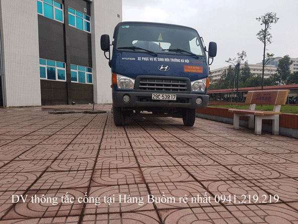 DV Thông Tắc Cống Tại Hàng Buồm Rẻ Nhất 0941.219.219