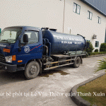 DV hút bể phốt tại Lê Văn Thiêm quận Thanh Xuân giá rẻ