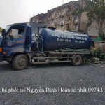 DV hút bể phốt tại Nguyễn Đình Hoàn rẻ nhất 0974.105.606