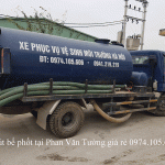 DV hút bể phốt tại Phan Văn Tường giá rẻ 0974.105.606