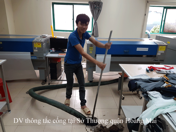 DV Thông Tắc Cống Tại Sở Thượng Quận Hoàng Mai 0941.219.219