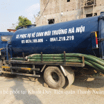 DV hút bể phốt tại Khuất DUy Tiến quận Thanh Xuân giá rẻ 0941.219.219