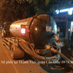 DV hút bể phốt tại Thành Thái quận Cầu Giấy