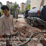 Hút bể phốt tại Trường Lâm quận Long BIên rẻ nhất