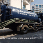 Thông tắc cống tại Đức Giang giá rẻ 0974.105.606