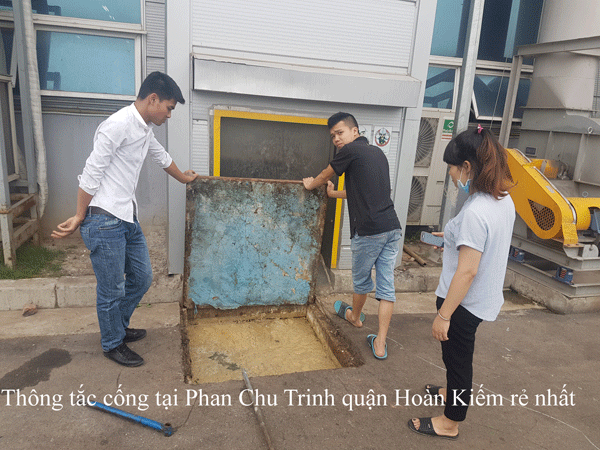 Thông Tắc Cống Tại Phan Chu Trinh Quận Hoàn Kiếm Rẻ Nhất