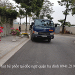 DV hút bể phốt tại Đốc Ngữ quận Ba Đình 0941.219.219