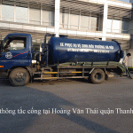 DV thông tắc cống tại Hoàng Văn Thái quận Thanh Xuân
